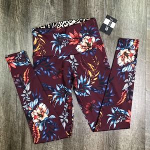Onzie High Rise Majestic Floral Leggings Size XS